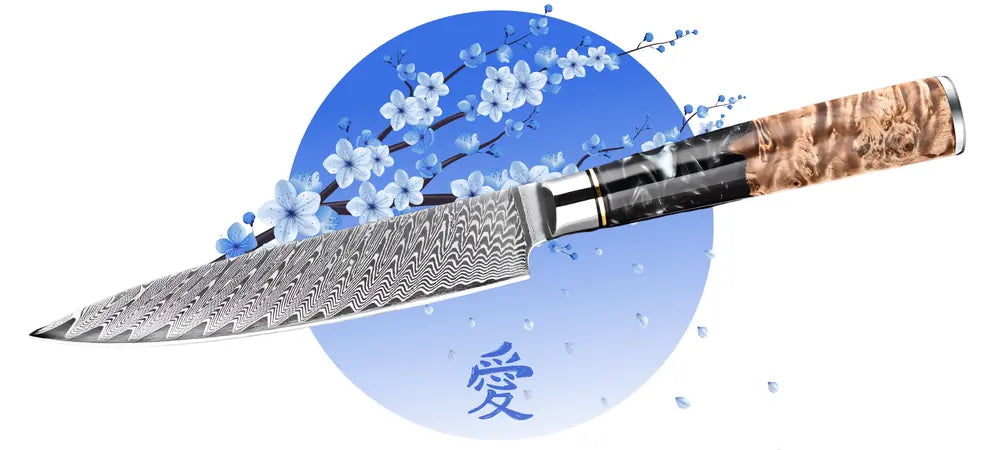 Avec la Lame du Bushido, même un couteau d’office devient une pièce de caractère : tranchant, équilibré et parfaitement sculpté.